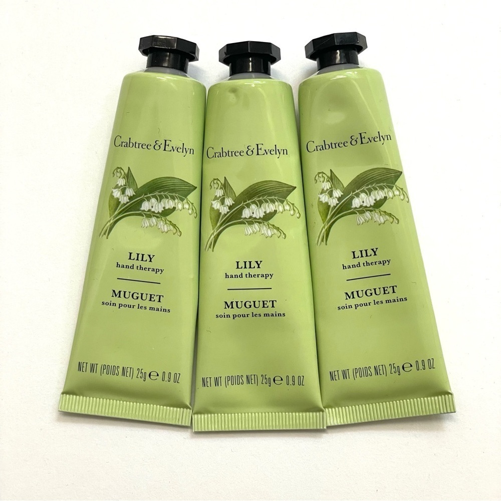 Crabtree & Evelyn Lily Hand Therapy .9 oz Travel Purse Size Lotion